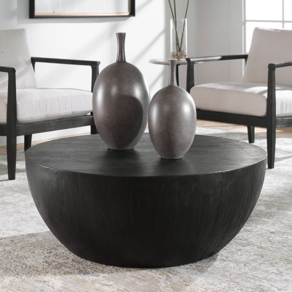 Lark Coffee Table Ebony Edmonton room