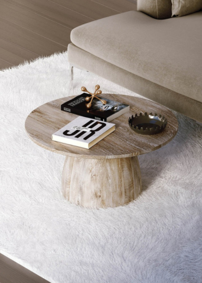 Truffle Coffee Table Edmonton round room