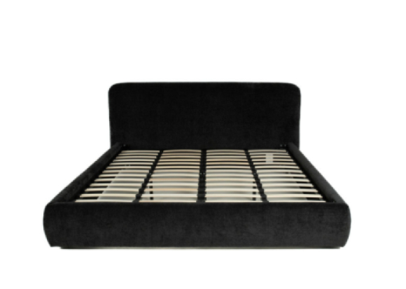 Bowie Platform Bed Edmonton Calla Black slats platform