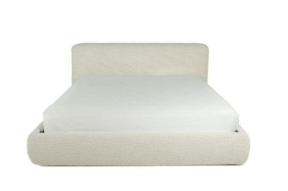 Bowie Platform Bed Edmonton Merino Pearl slats