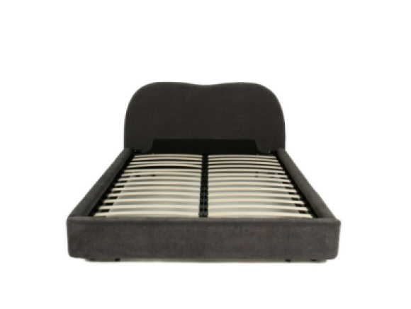Dolly Platform Bed Edmonton Elite Charcoal slats platform