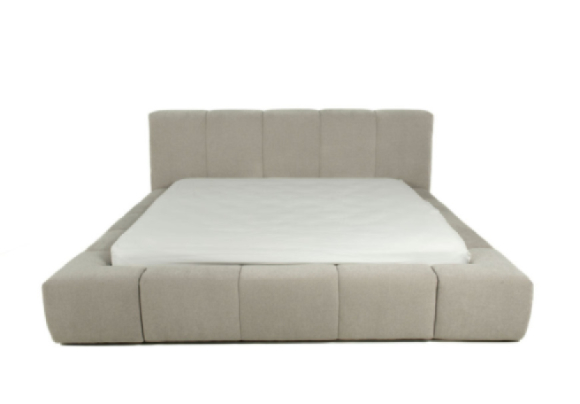 Prince Platform Bed Edmonton Elite Dove slats
