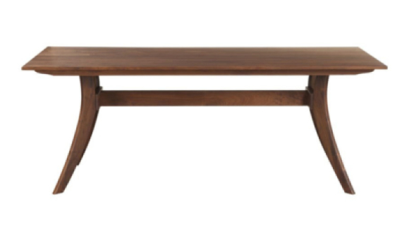 Florence Dining Table Edmonton solid walnut