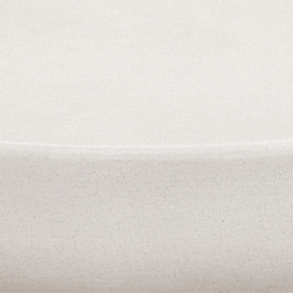 Rocca Side Table Cream Edmonton concrete close up