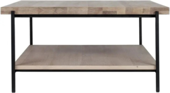 Mila Coffee Table Solid Oak Edmonton side 2