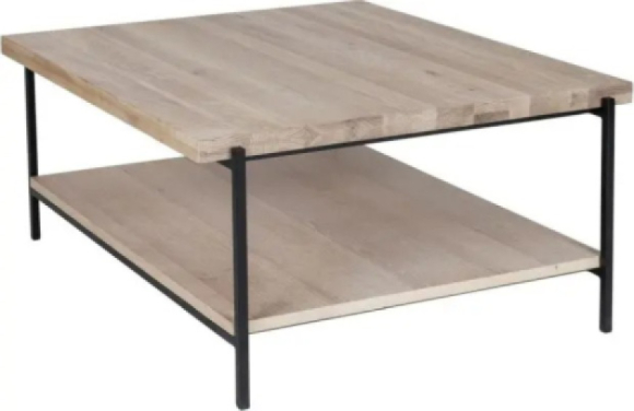 Mila Coffee Table Solid Oak Edmonton side 3
