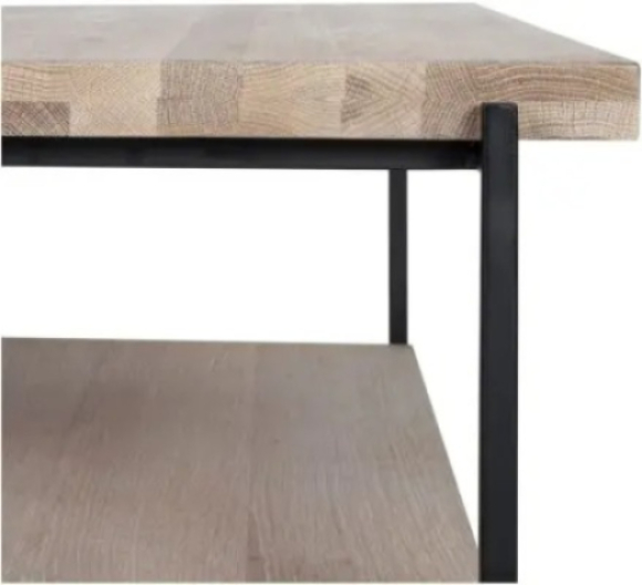 Mila Coffee Table Solid Oak Edmonton close up