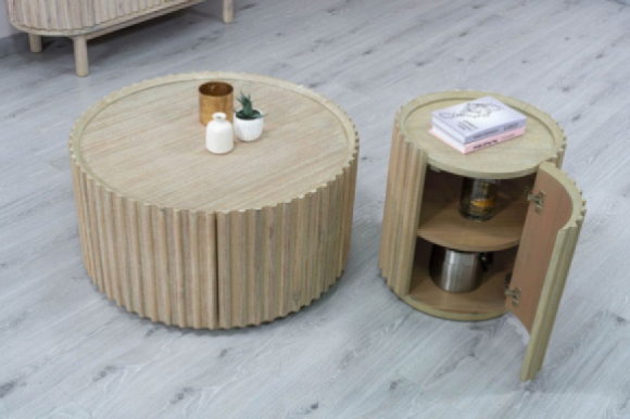 Oasis Side Table Edmonton storage room