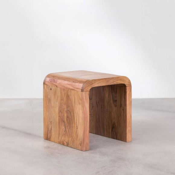 Form Curve Side Table Edmonton setting