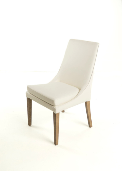 Pearl Dining Chair Edmonton full leather side