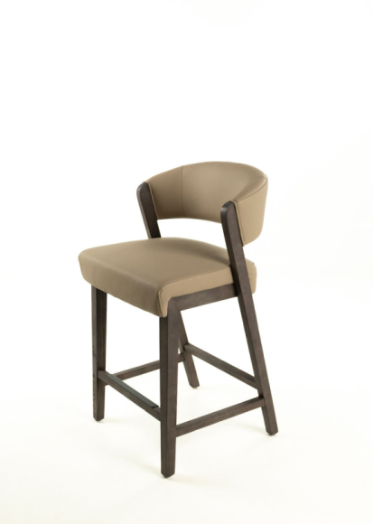 Garnet Counter Stool Edmonton leather split side