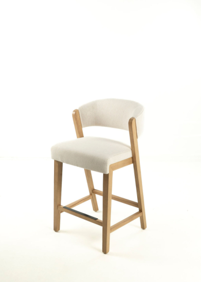 Garnet Counter Stool Edmonton performance fabric side