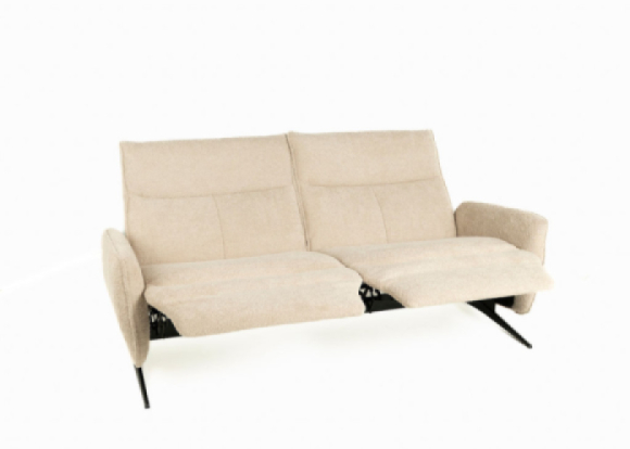 Tems Reclining Sofa Edmonton fabric reclined