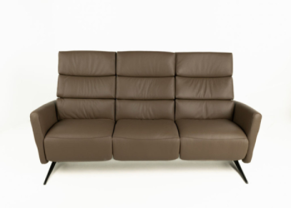 Jorja Reclining Sofa Edmonton leather
