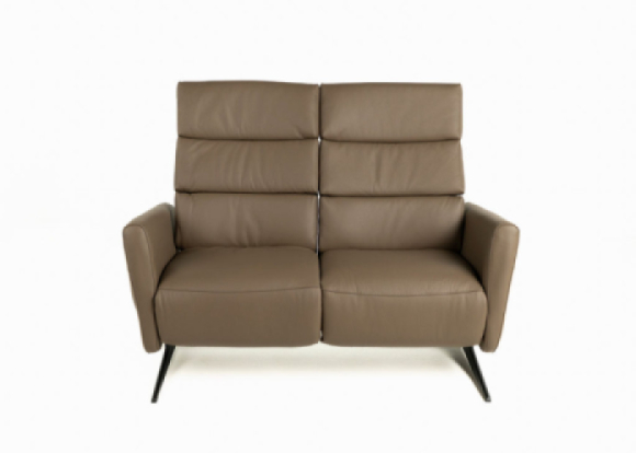 Jorja Reclining Love Seat Edmonton leather
