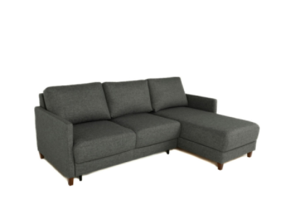 Martta Sofa Bed Sectional Edmonton chaise fabric side