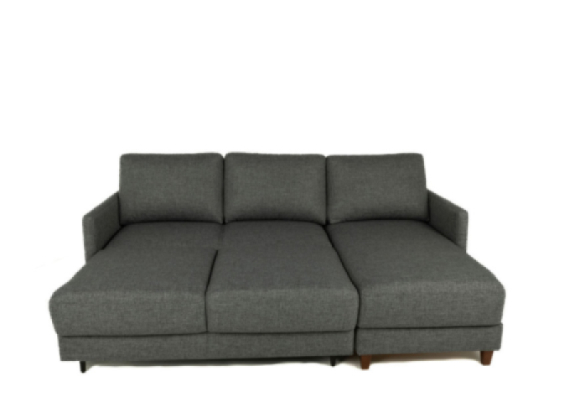 Martta Sofa Bed Sectional Edmonton chaise fabric full