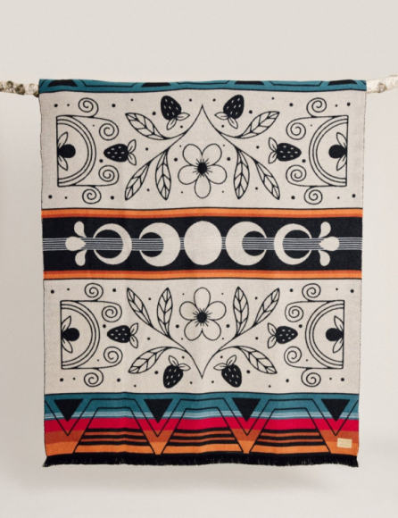 Ceremony Indigenous Blanket Edmonton Mini Tipi