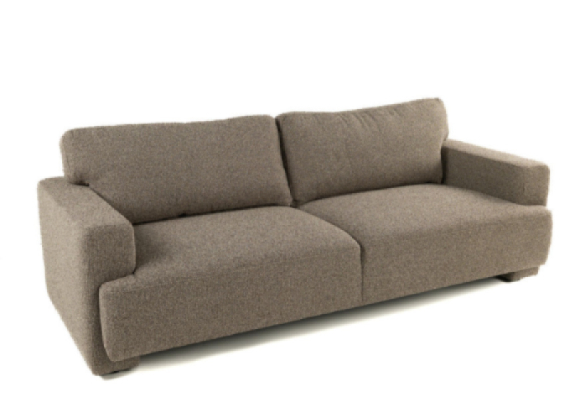 Napier Sofa Tasmin Earth Edmonton fabric