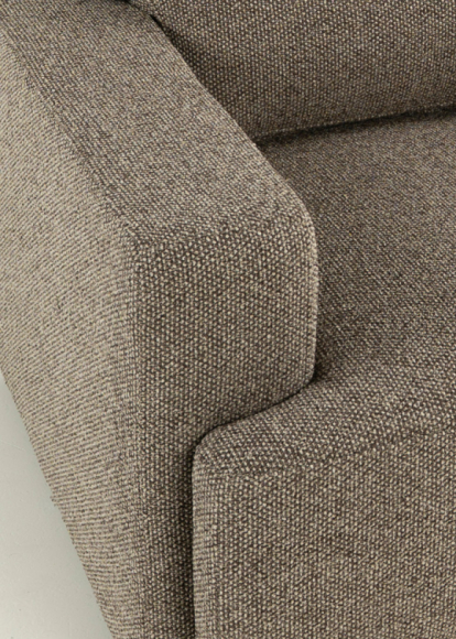 Napier Chair Tasmin Earth Edmonton fabric