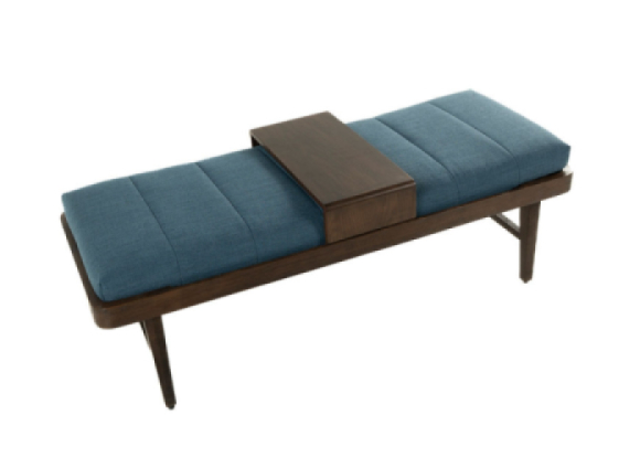 Vigo Ottoman Effie Seaside Edmonton sliding table