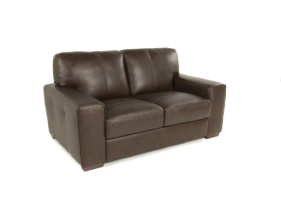Ferro Leather Loveseat
