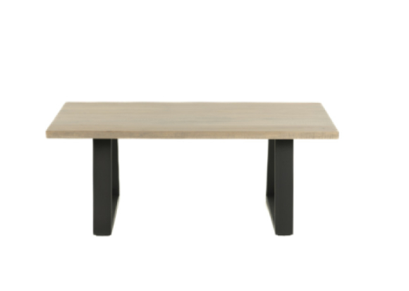 Belmont Metal Pedestal Coffee Table