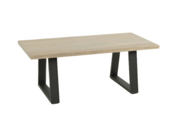 Belmont Metal Pedestal Coffee Table