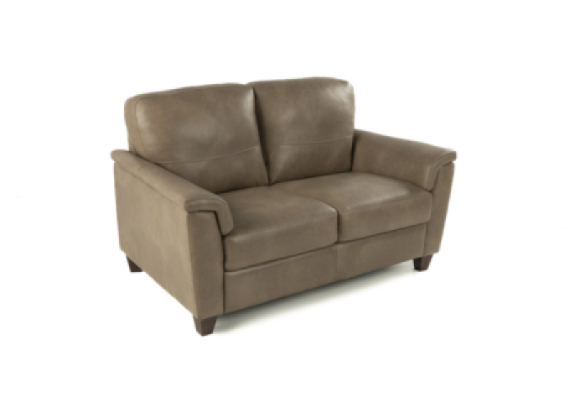 Morrone Leather Loveseat