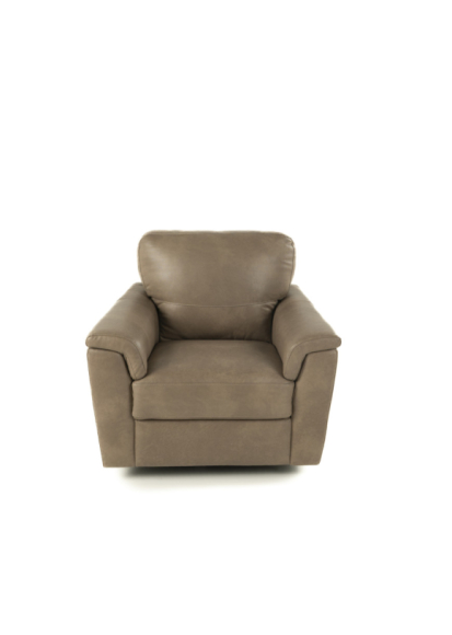 Morrone Leather Swivel Chair