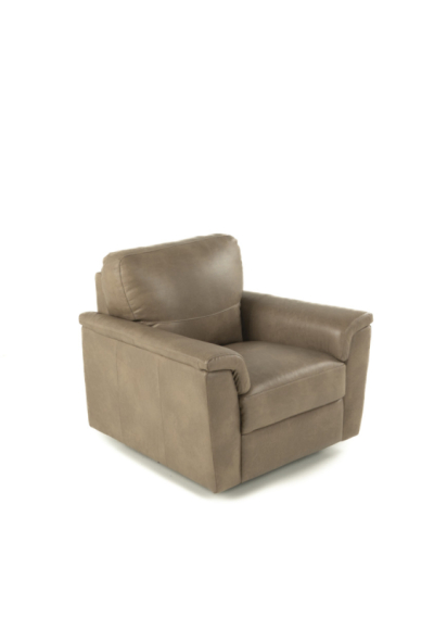 Morrone Leather Swivel Chair