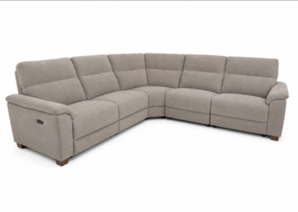 Santana Fabric Power Sectional