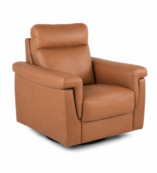 Rossi Leather Swivel Chair