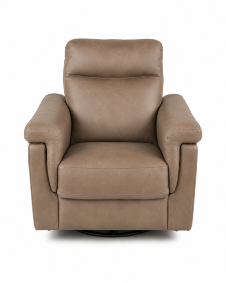 Rossi Leather Swivel Chair