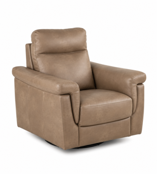 Rossi Leather Swivel Chair