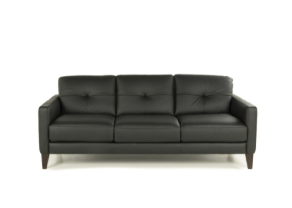 Evan Leather Sofa