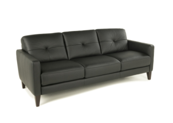 Evan Leather Sofa