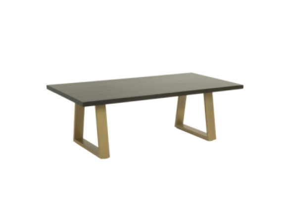Belmont Metal Pedestal Coffee Table