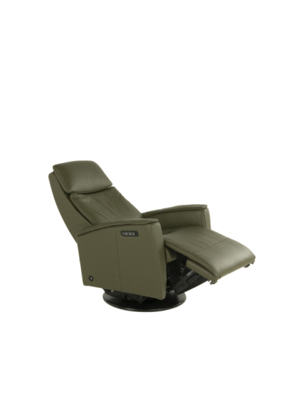 Crown Leather Power Recliner
