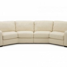 Embrace Leather Recliner Sectional Sofa