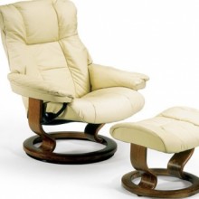 Mayfair Small Leather Recliner