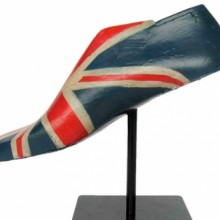 Red/Blue Shoe Mould Large