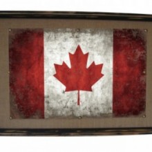 Canadian Flag Framed