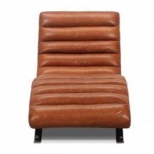 Aiden Leather Chaise