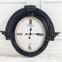 Chapman Antique French Wood Clock