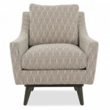 Carrie Swivel Fabric Chair - Jonathan Louis