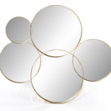 Ibiza Gold Leaf Mirror - Four Hands