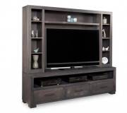 Steel City HDTV Cabinet with Hutch