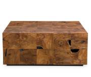 Teak Tac Toe Coffee Table