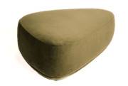 Den Large Fabric Ottoman Edmonton Soren Olivine